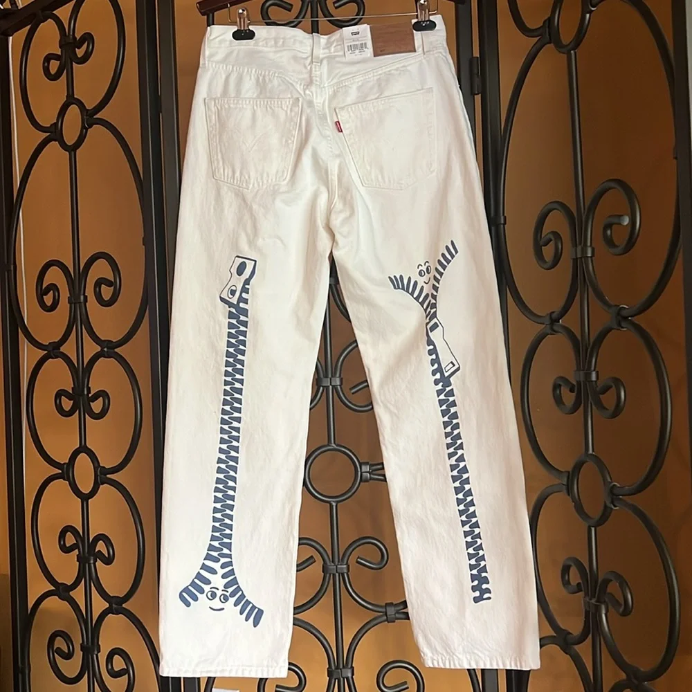 LEVI’S 501 90’s Crazy Legs Summer of Love Collection - Picture 3 of 16